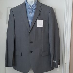 Calvin Klein Grey stripe Suit Separates Size 42R